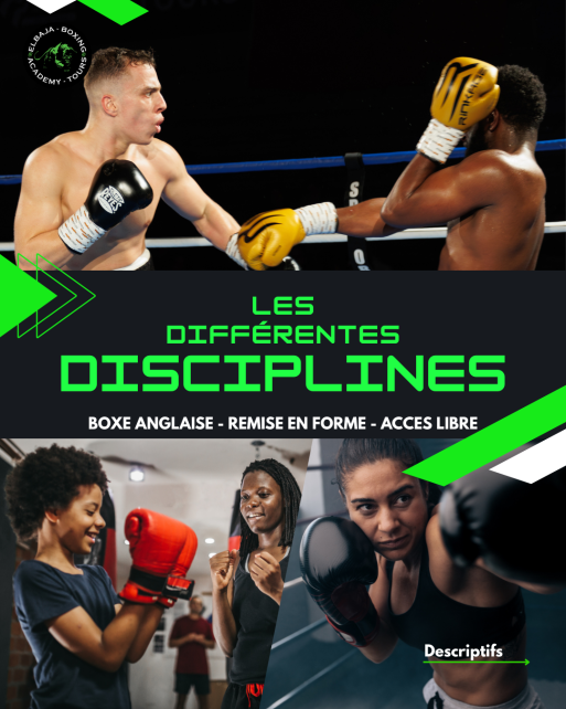Les différentes disciplines 2025-2026