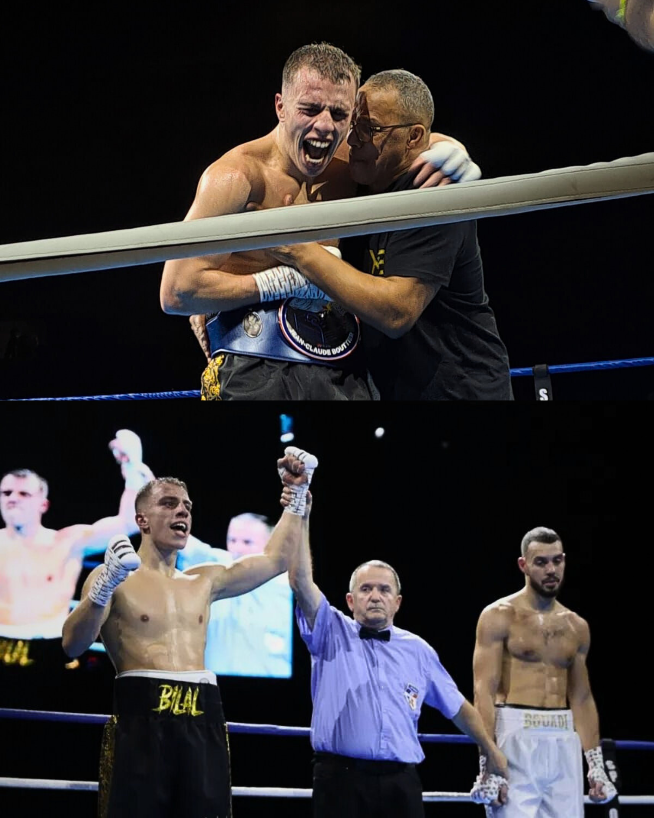 Victoire de Bilal à la finale de la ceinture Jean Claude Bouttier