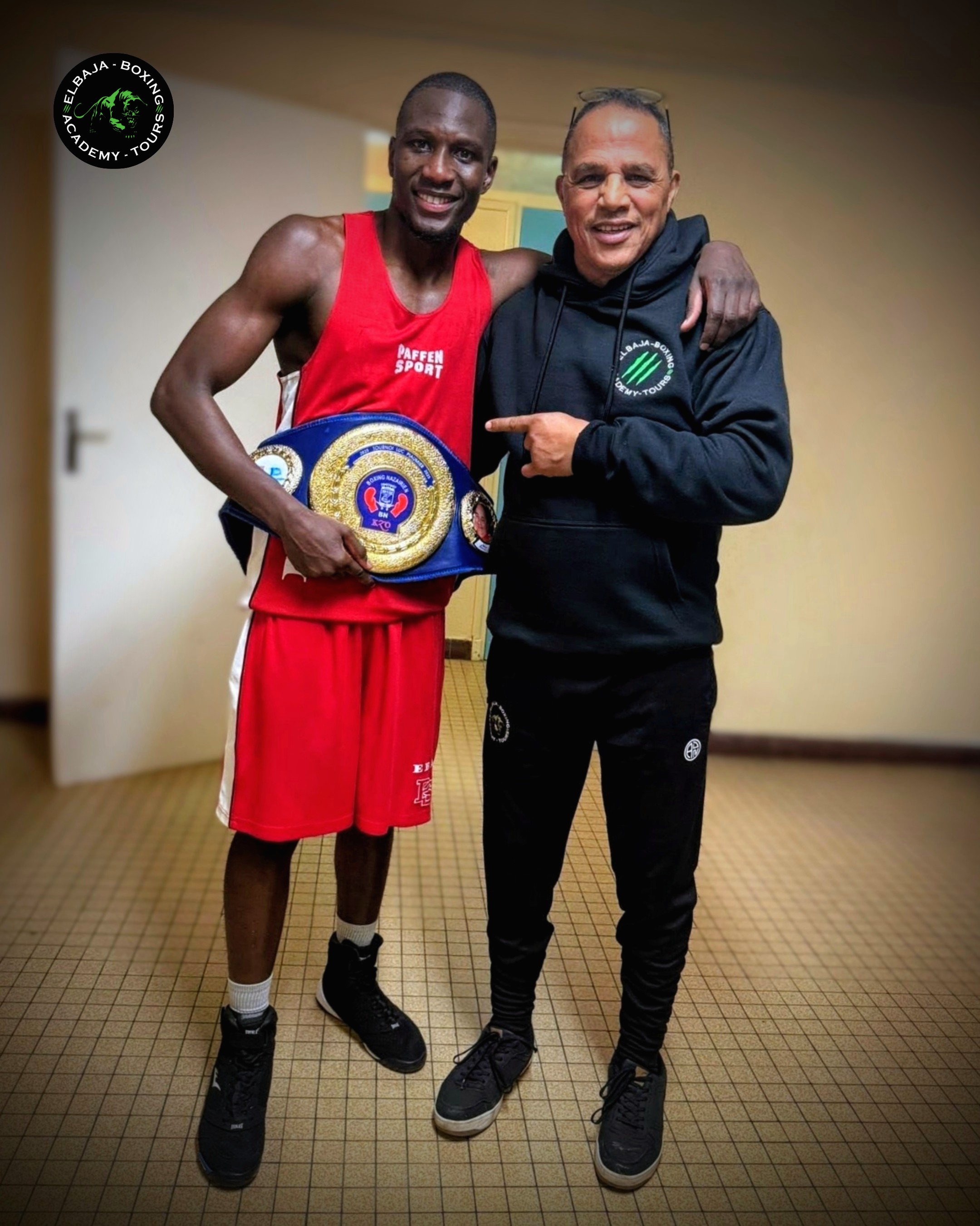 Tidiane remporte la ceinture KZO