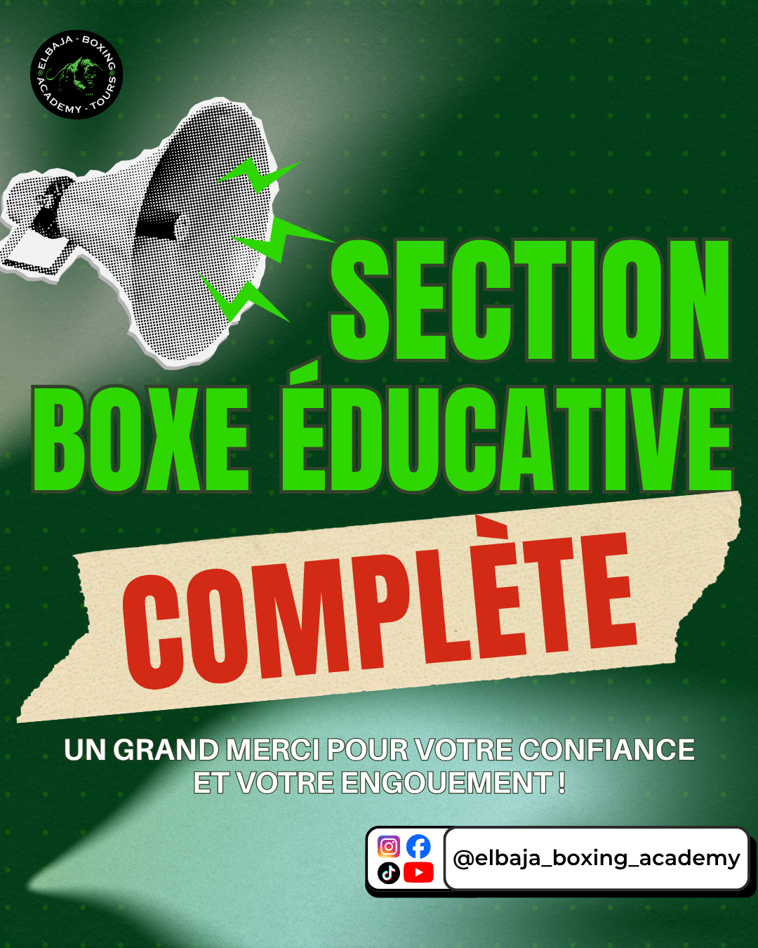 SECTION BOXE EDUCATIVE COMPLETE