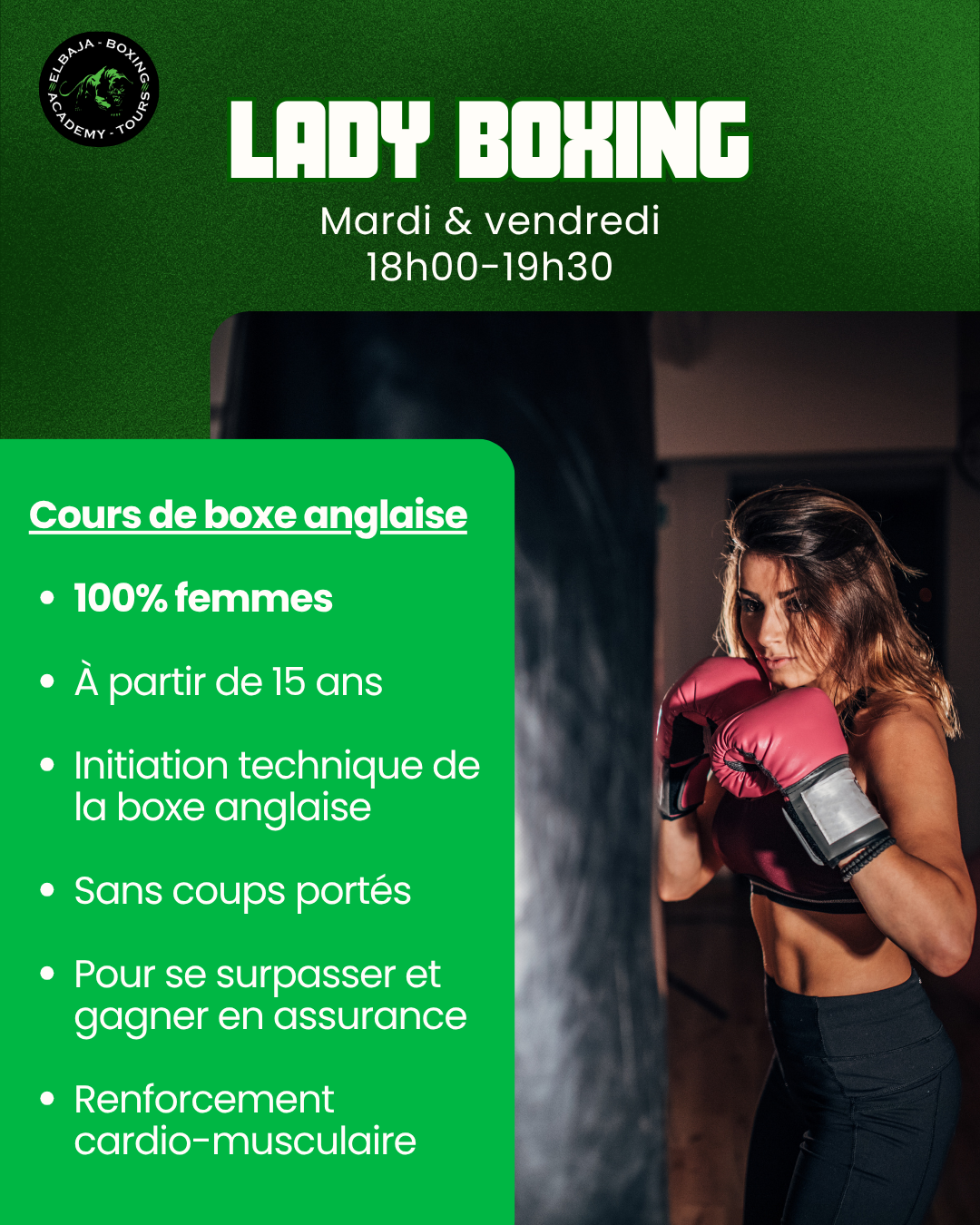 LADY BOXING